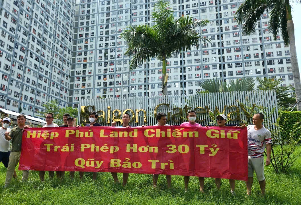 建設部門建議對Saigon Gateway公寓’侵佔’維修基金的行為進行’嚴厲’處理