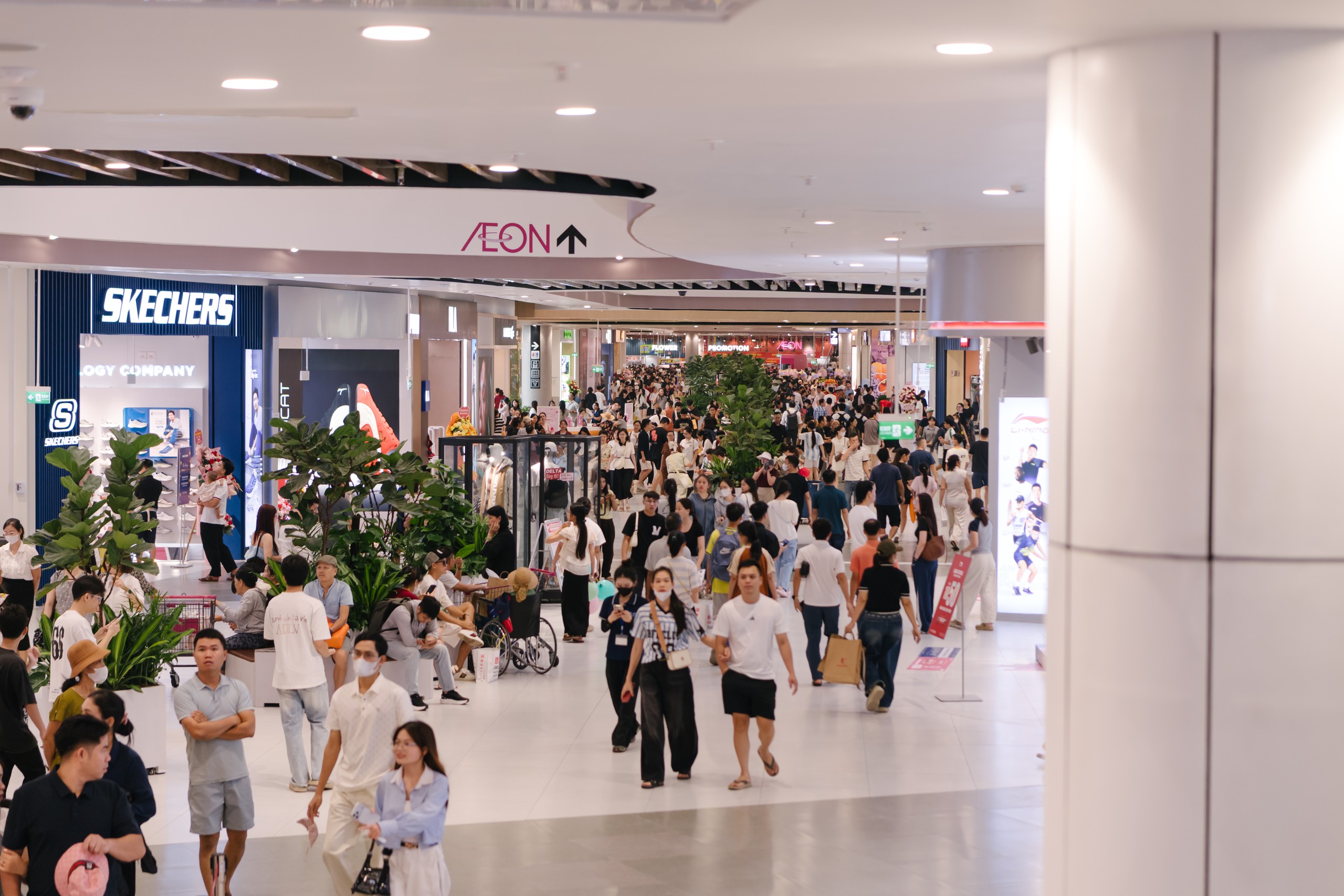 AEON MALL Thanh Hóa開業，三天內接待超過20萬人次