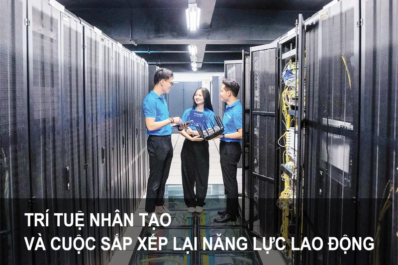 越媒讨论AI对劳动力能力的重组影响 · 报道配图