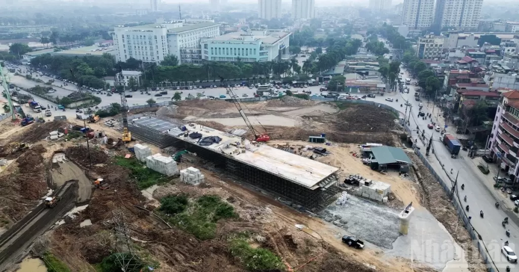 河內範秀路與70號公路交叉口復工 承建商目標2026年底完成主橋段