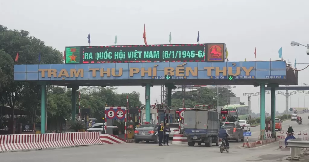 越南公路局令Bến Thủy兩收費站停收30天以督促修路