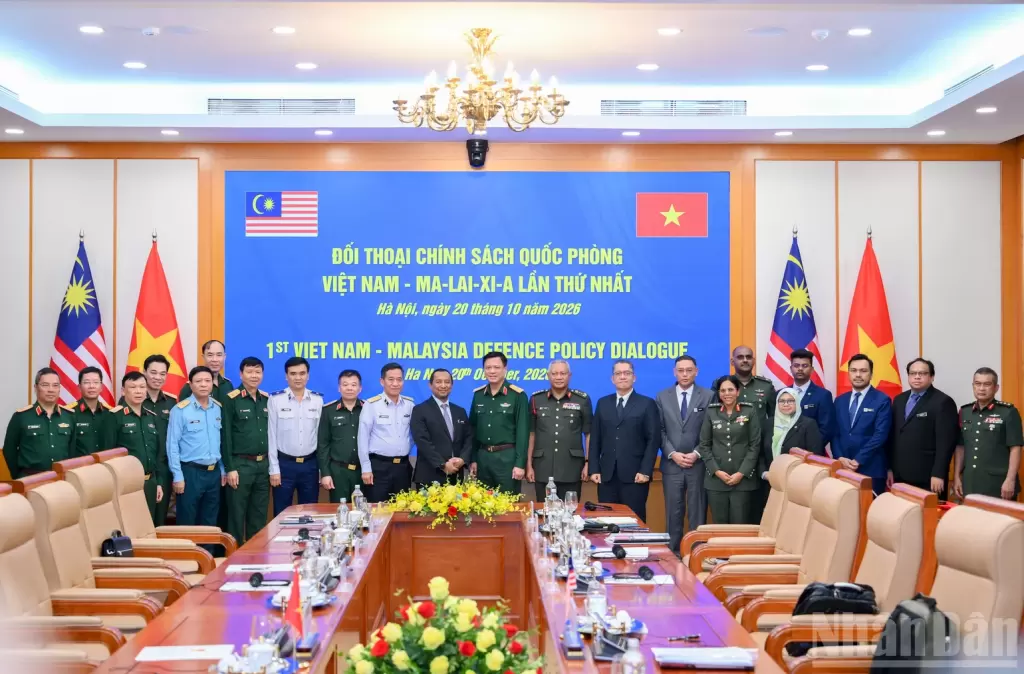 越南與馬來西亞舉行首次國防政策對話 · 報道配圖