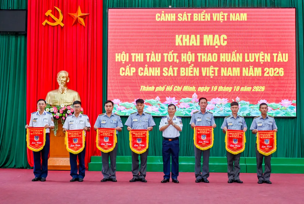 2026年越南海警好船竞赛、船舶训练比武