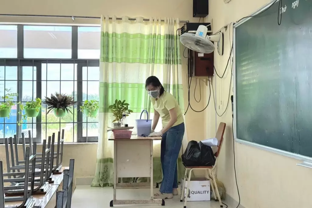 学校开展卫生消毒和预防措施