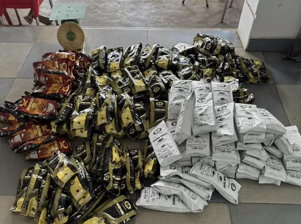 职能部门暂扣202公斤成品咖啡粉