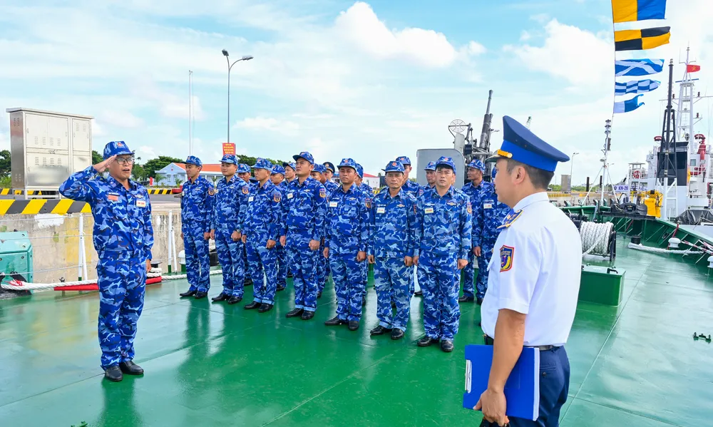 越南海警2026年好船竞赛与船舶训练比武
