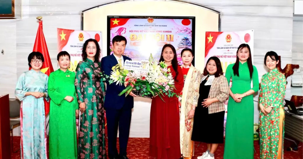 越南婦女會關西地區分會第二次大會在大阪舉行並選出新主席