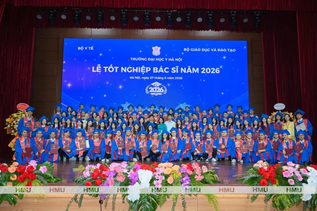 河内医科大学2026年医学博士毕业典礼。