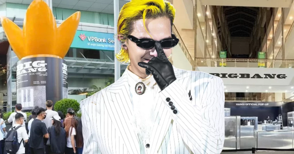 BIGBANG河內演唱會周邊開售 粉絲排隊搶購20週年應援棒