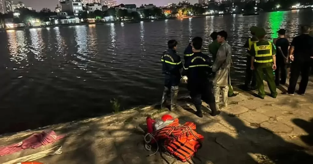 河內定功湖兩人溺水 當晚尋獲遺體