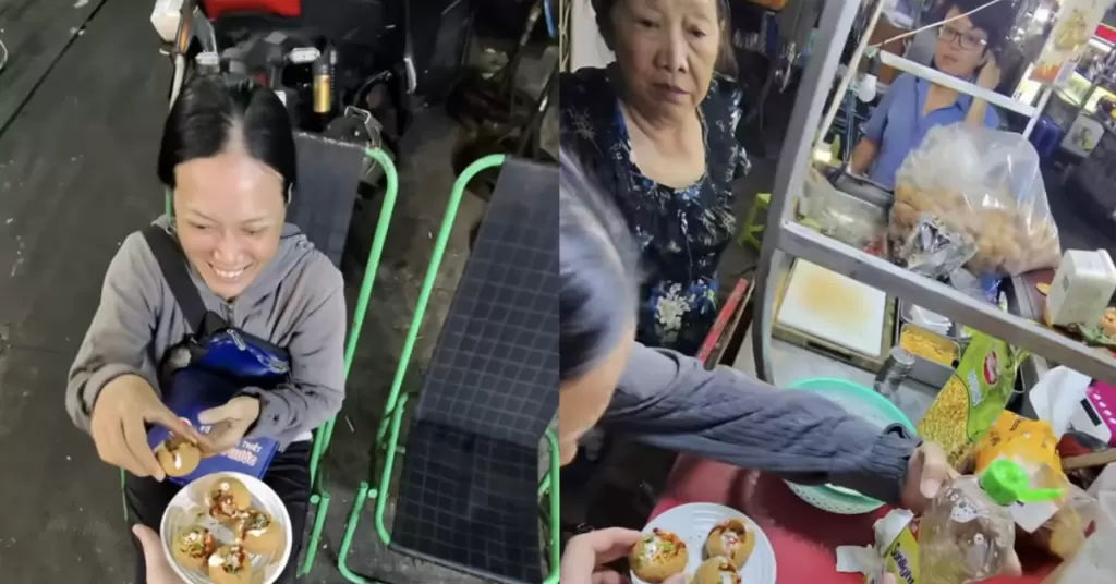 外國遊客誤將洗潔精當檸檬汁澆越南街頭小吃