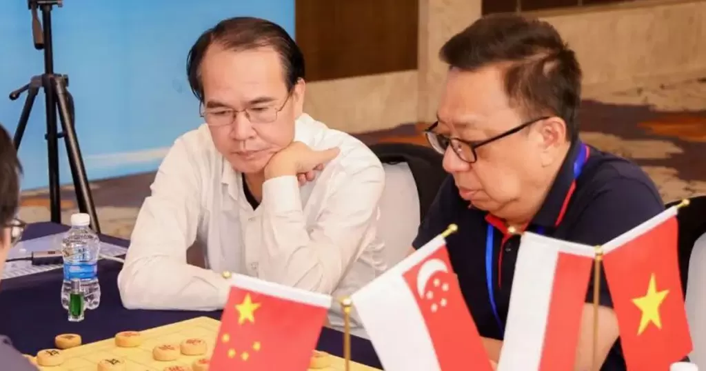 越南棋手阮成保搭檔印尼選手獲成都象棋雙人賽第五