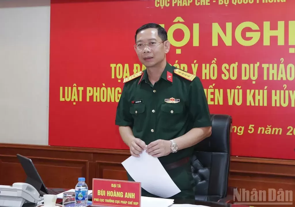 越南国防部牵头制定防扩散法细则,拟2027年一季度提交法令草案 · 报道配图