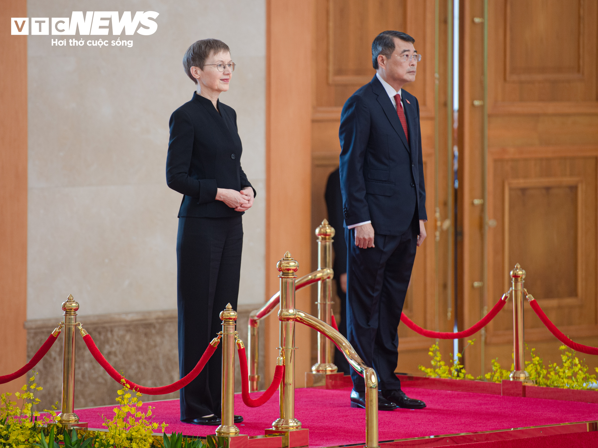 越南總理黎明興主持歡迎列支敦士登首相布麗吉特·哈斯儀式 - 2