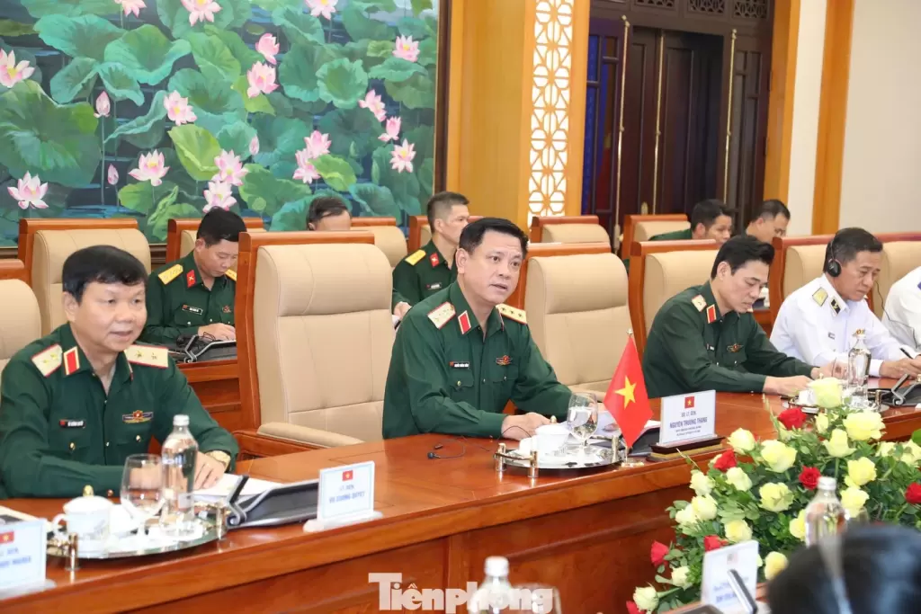 越马国防政策对话现场