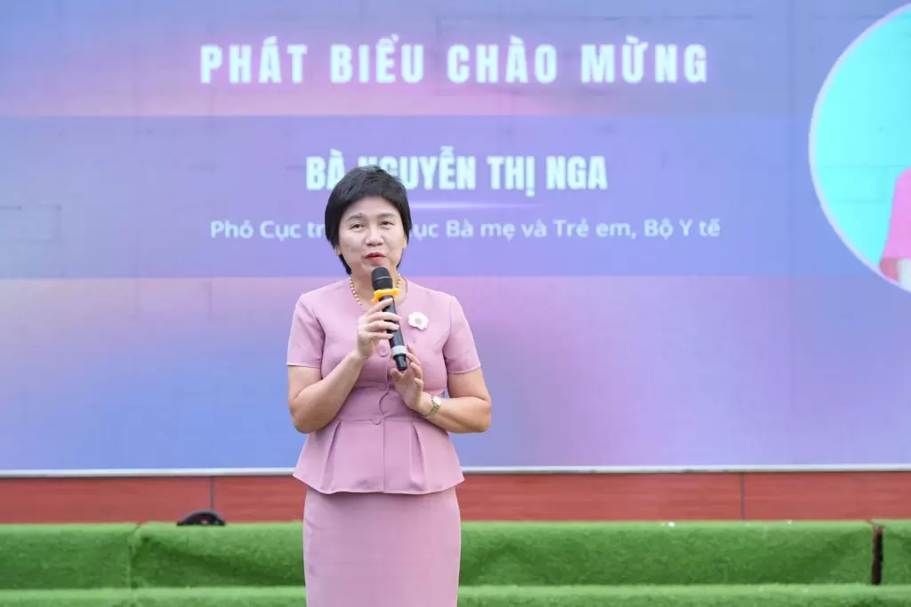 母婴与儿童局代表发言