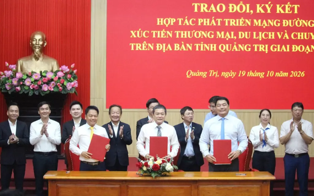 广治省与ACV、T&T签署航空合作备忘录 推动2026至2030年航线网络