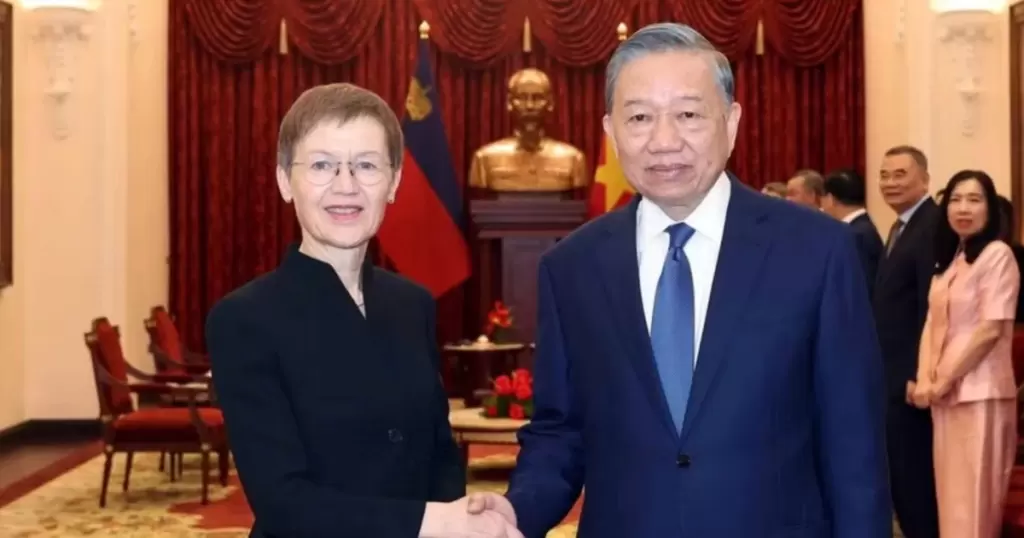 列支敦士登首相首次訪越，兩國簽署避免雙重徵稅協定