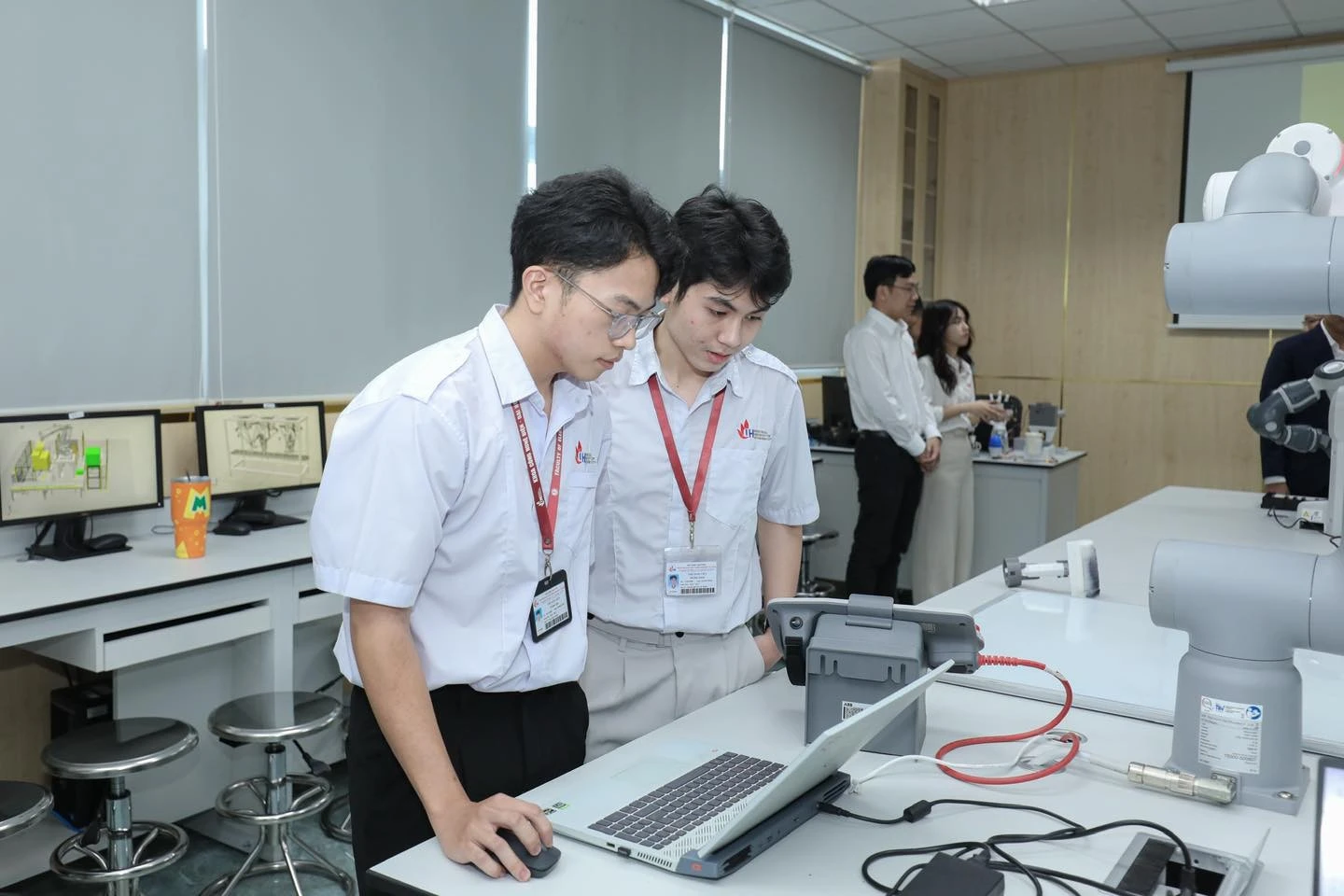 胡志明市工业大学的学生