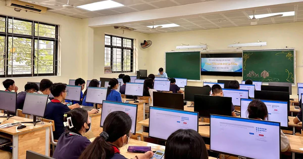 越南教育部新规:中小学生评价启用数字学籍,初中高中可机考 · 报道配图