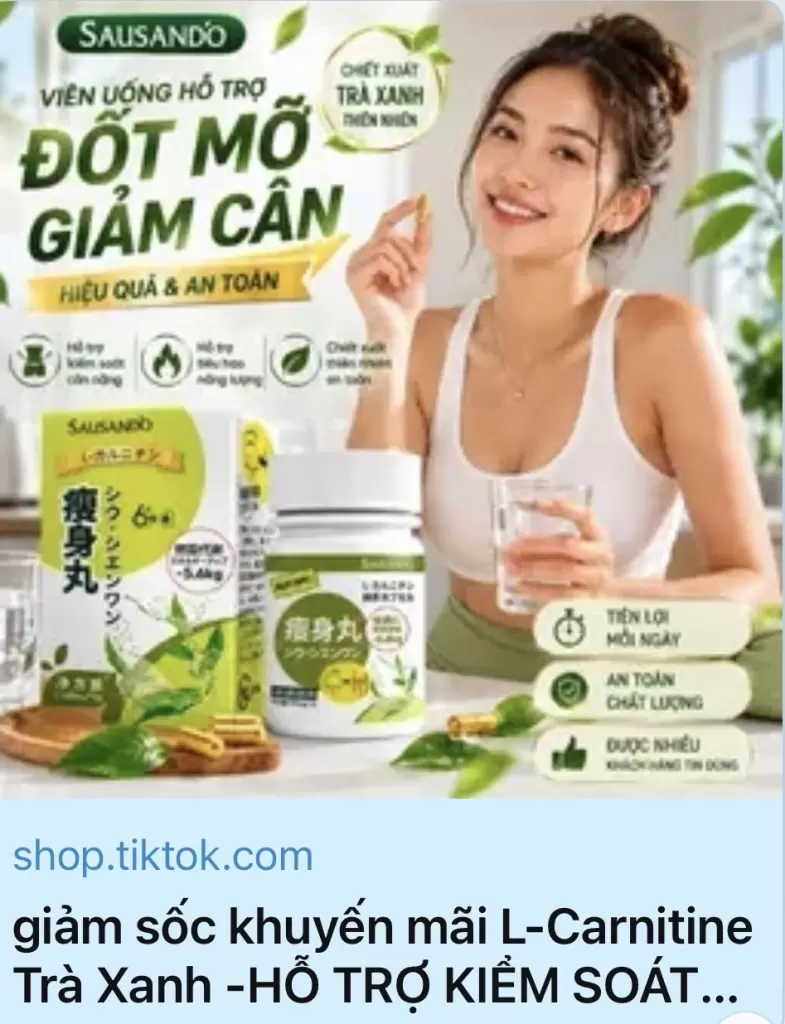 越南卫生部要求Shopee下架未备案的Sausando减肥胶囊 · 报道配图