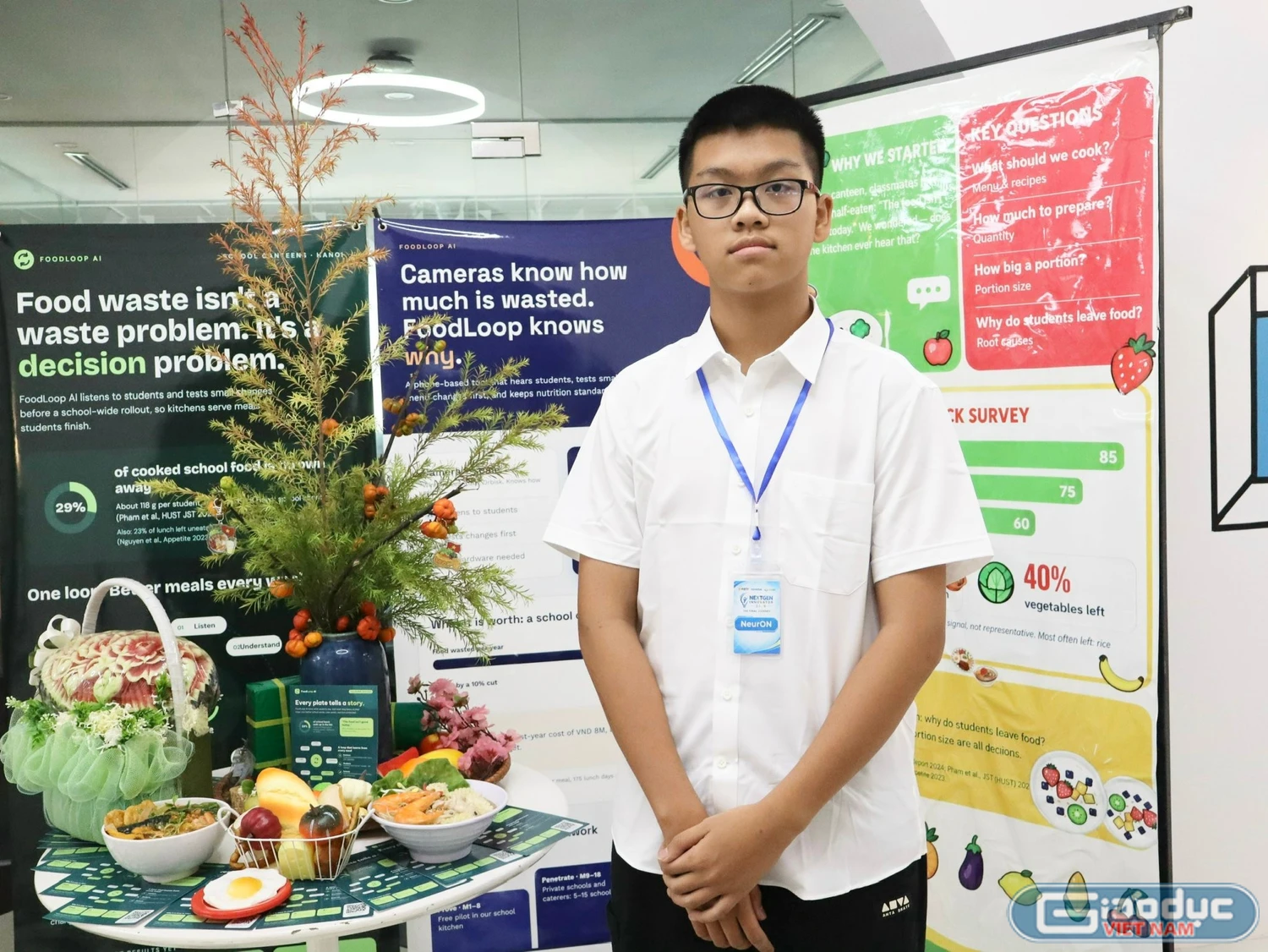Vũ Khải Nguyên——海防市陈富重点高中10年级学生