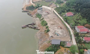 广义省一砂矿以每立方米逾百万越南盾拍出后企业弃标 · 报道配图