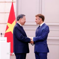 法国部长级代表考察富寿省胡和平城市气候适应项目 · 报道配图