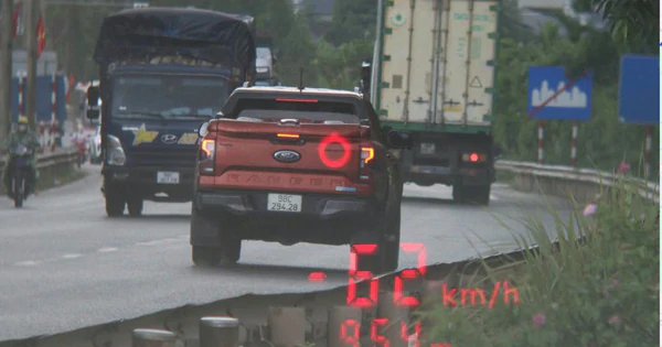 北寧省警方公佈448輛超速抓拍車輛名單 · 報道配圖
