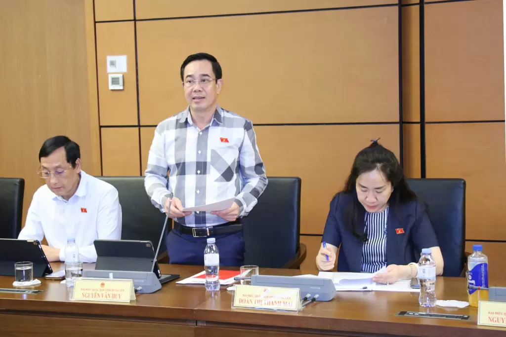兴安省国会代表团副团长阮文辉