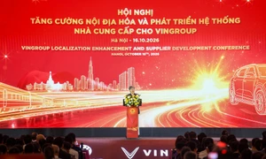 Vingroup与VinFast办供应商大会,推动提高本地化率 · 报道配图