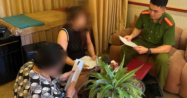 高平省公安突查两家按摩店,一家被罚250万越南盾 · 报道配图