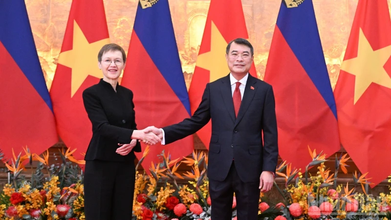 列支敦士登首相首次正式访越，两国签署避免双重征税协定 · 报道配图