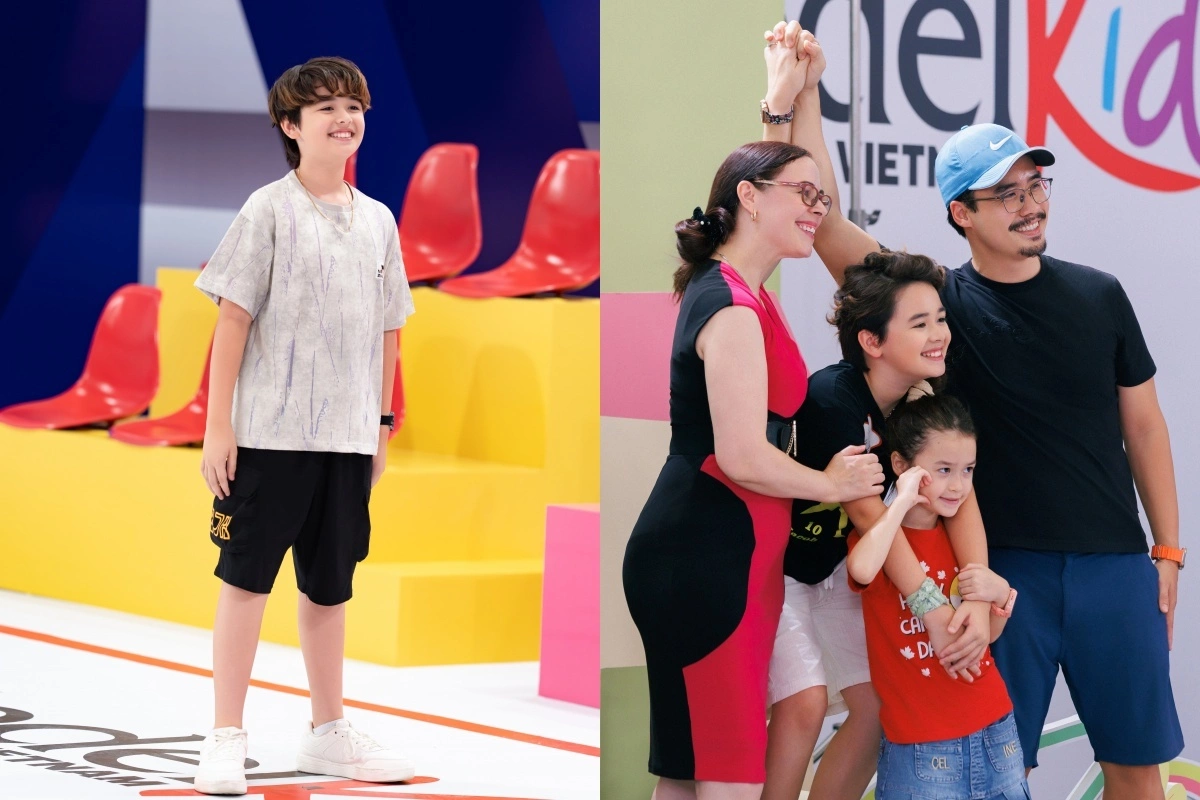 越南兒童模特大賽決賽15名選手角逐,五名熱門入圍 · 報道配圖
