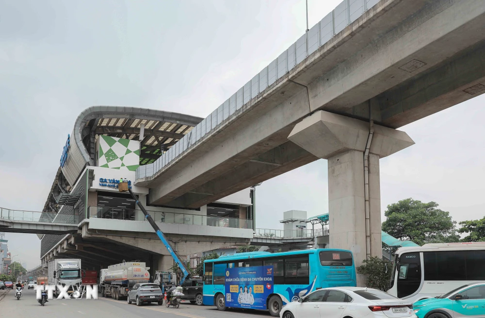 欧盟向河内提供1000万欧元研究地铁3号线南延至黄梅 · 报道配图