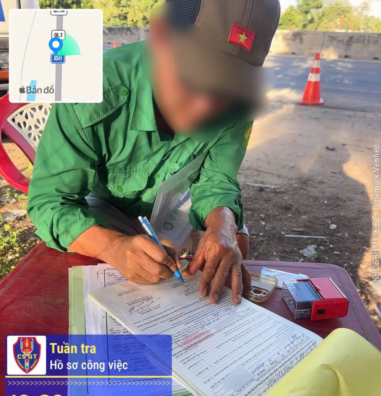 庆和省一客车司机超时驾驶被罚,车主同被罚1000万越南盾 · 报道配图