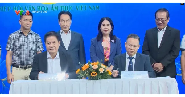 VTV8与越南饮食文化协会签约合作推广饮食旅游 · 报道配图