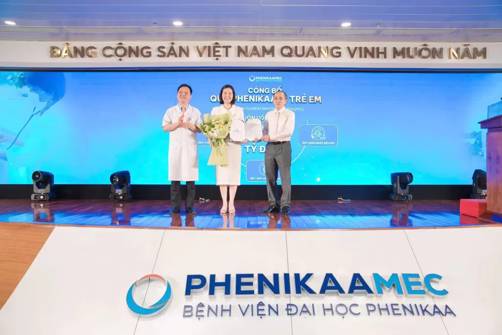 Phenikaa儿童基金会启动仪式图片