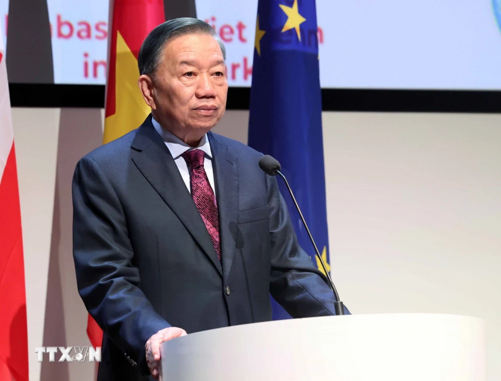 苏林在哥本哈根出席越南—丹麦企业论坛 · 报道配图