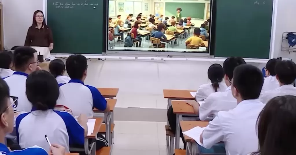 清化省多所学校将人工智能引入课堂教学与课程