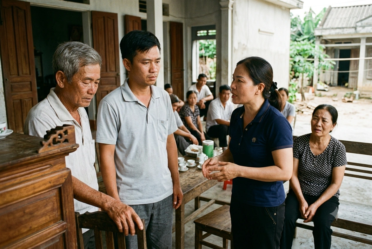 峴港離婚案：法院認定父親贈予土地為丈夫個人財產，妻子分地訴求被駁回 · 報道配圖