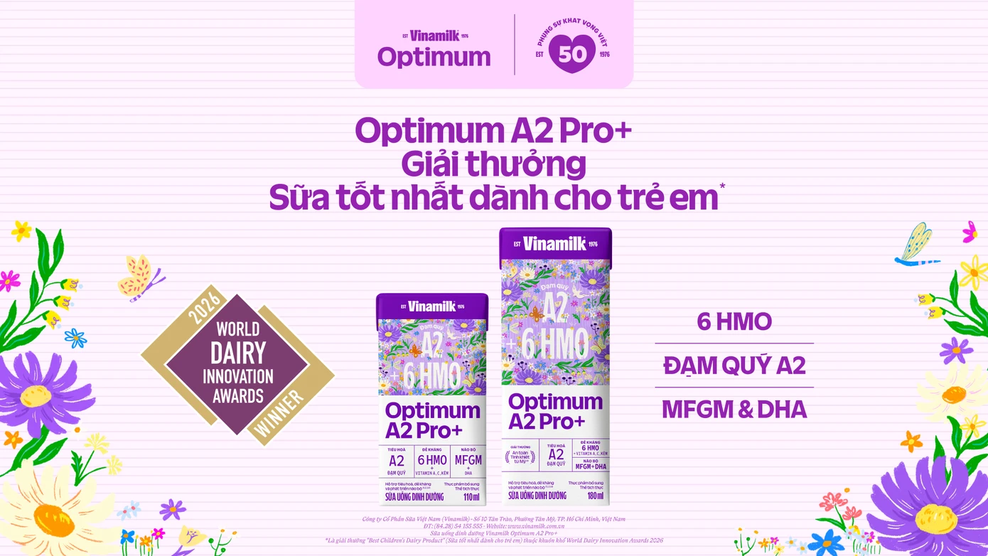Vinamilk Optimum A2 Pro+奶粉