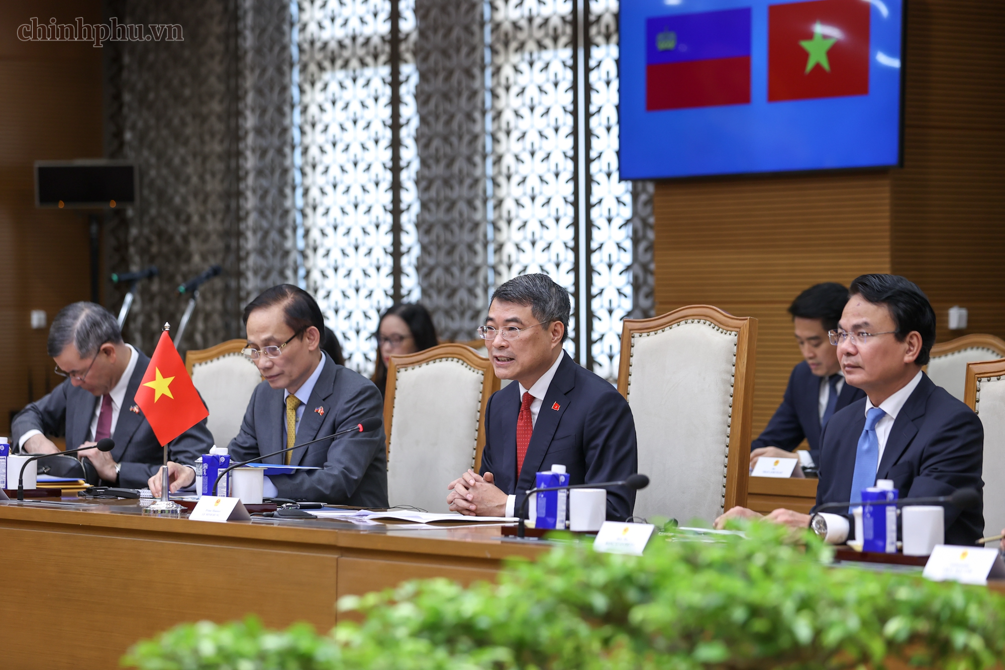 列支敦士登首相首次访越 两国签署避免双重征税协定 · 报道配图