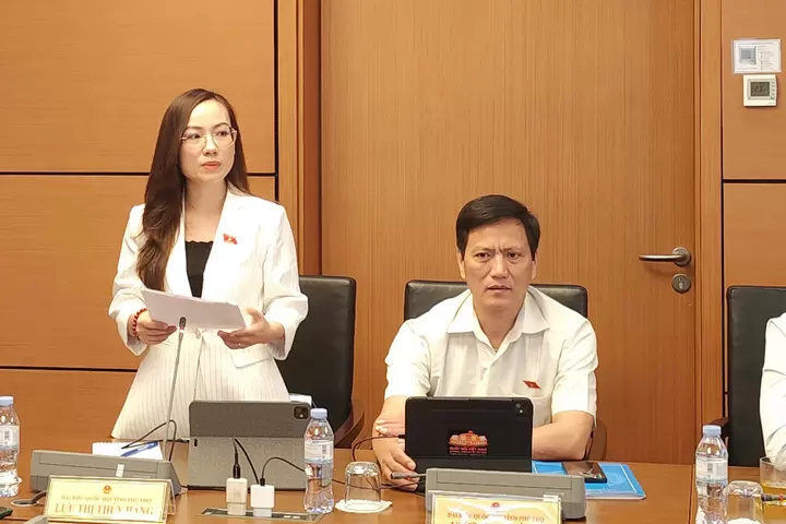 越南國會分組討論收養法修訂草案,代表指現行法律未涵蓋成年人認養父母 · 報道配圖