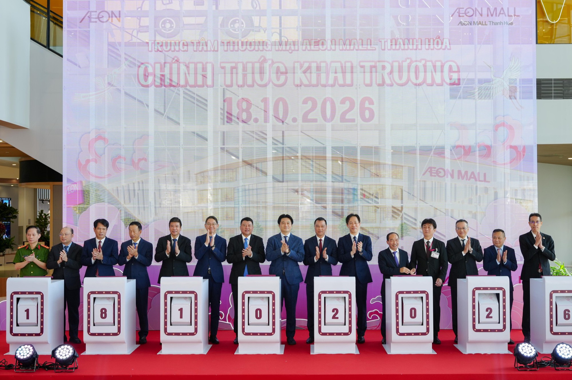 AEON MALL Thanh Hóa開業，三天內接待超過20萬人次