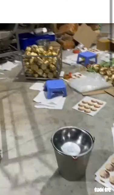 谅山扣肉生产作坊内部