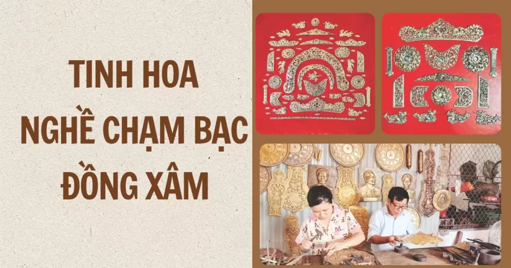 越南Đồng Xâm銀雕村手藝人收徒23年延續300年工藝