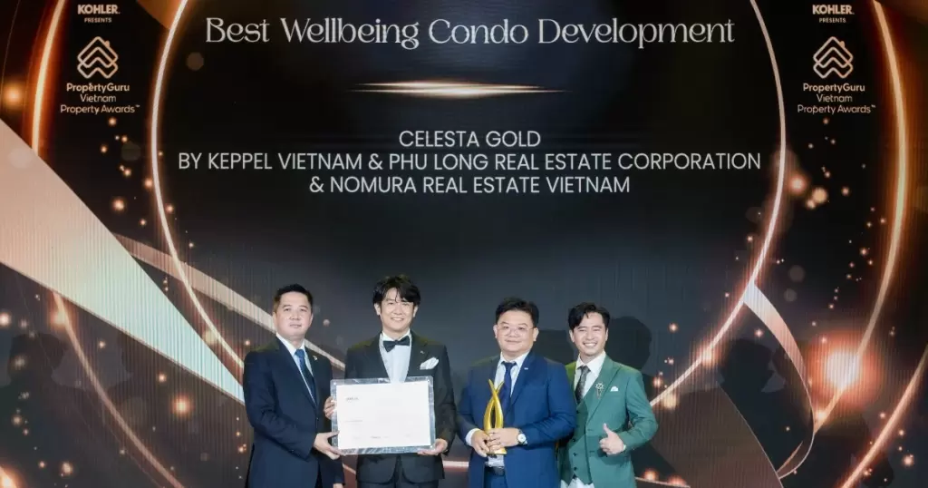 Celesta Gold获2026越南房地产奖最佳健康公寓开发奖