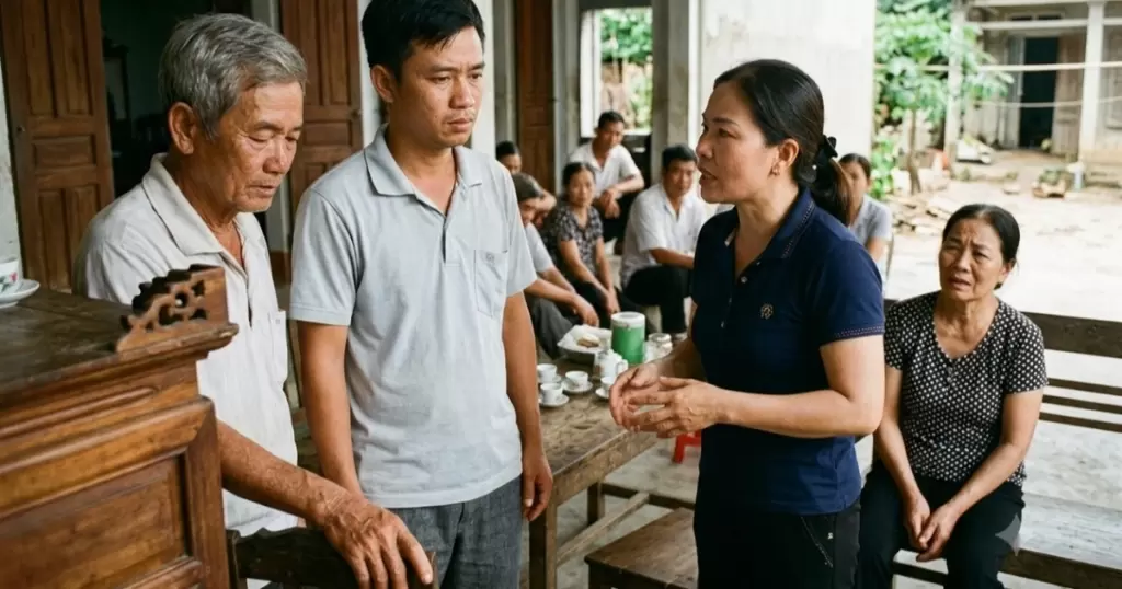 峴港離婚案：法院認定父親贈予土地為丈夫個人財產，妻子分地訴求被駁回