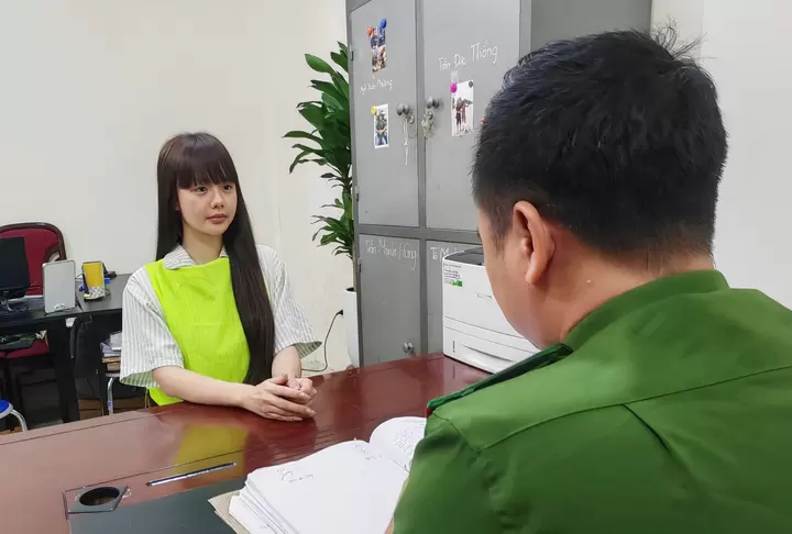 阮氏香在公安机关